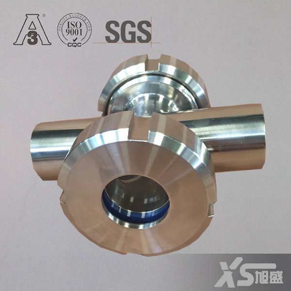 Dn Stainless Steel Ss Ss L Sanitary Hygienic Union Cross Sight Glass