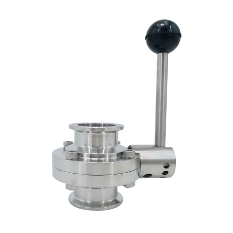 Sanitary Stainless Steel Tri Clover Manual Butterfly Valves Buy