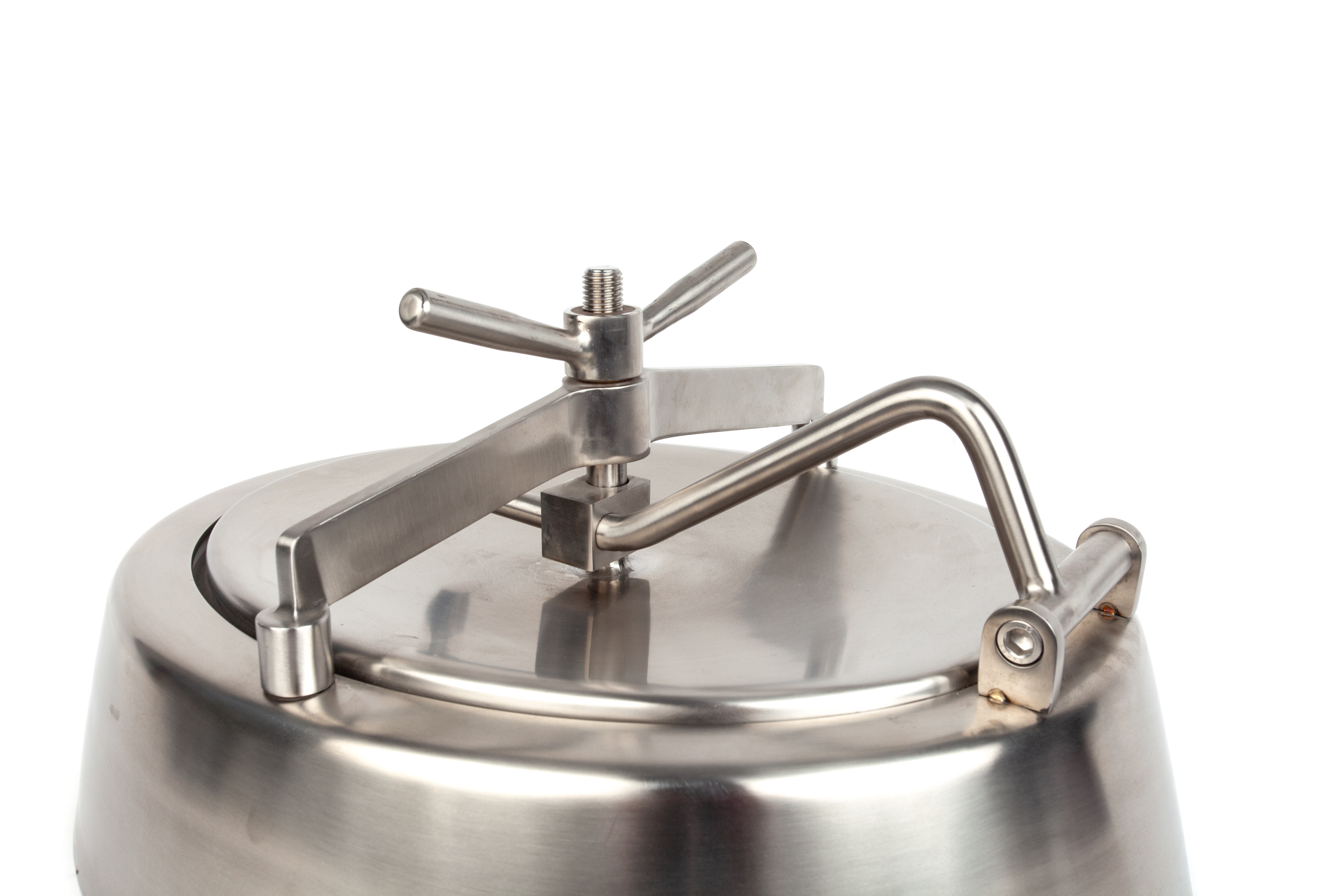 Stainless Steel Sanitary Oval Inward Tank Manways with Bevel Edge 