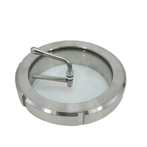 Sanitary Stainless Steel Union Wiper Type Sight Glass