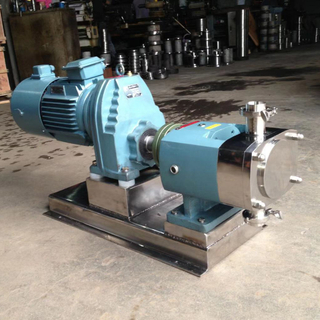 Sanitary Stainless Steel Stepless Variator Rotor Lobe Pump