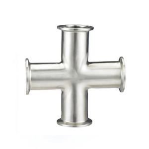 Sanitary Stainless Steel Connection Forged Equal Long Cross
