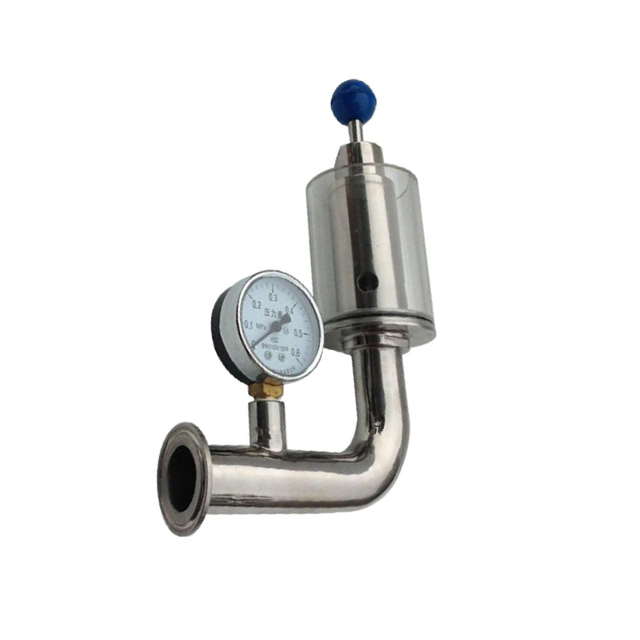 SS316l Dairy Cross Pressure-Relief Valves 
