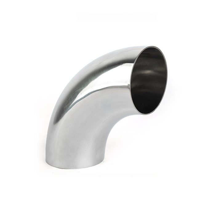 Sanitary Stainless Steel Welding 90 Degree Elbow Bend 