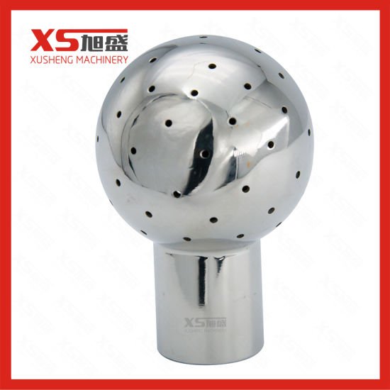 Stainless Steel 316 Hygienic Tri Clamp CIP Revolving Spray Ball