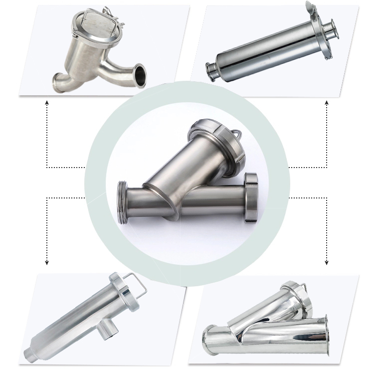 Sanitary Stainless Steel Clamp Y Type Filter Strainer Buy Hygienic