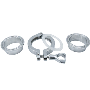 21.5MM Sanitary Stainless Steel Set Silicone Clamp Ferrule