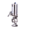 Stainless Steel Pneumatic Sanitary Clamp Butterfly Valves