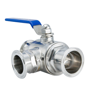 Catalogue of Stainless Steel Hygienic Tri clover 3way Ball Valve