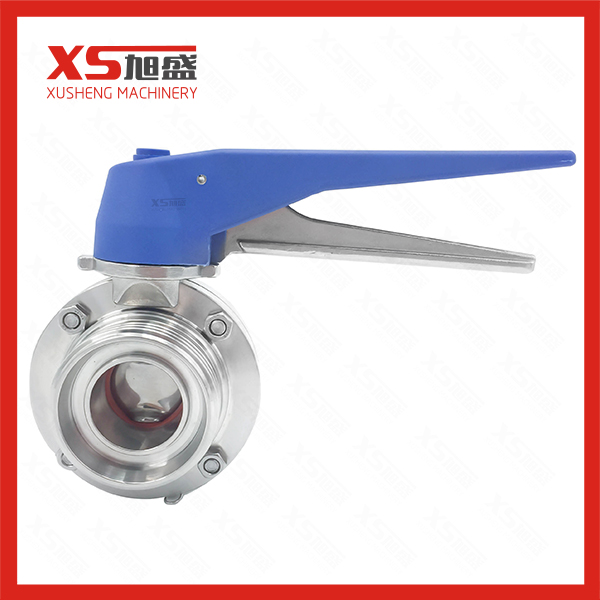 3A Thread Sanitary Butterfly Valve for Alcohol