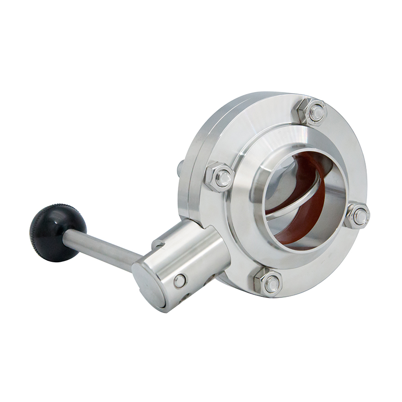6 inch Clamp Sanitary Butterfly Valve for Alcohol