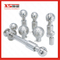 Stainless Steel Ss304 Tri Clamp Self Rotating Spray Ball