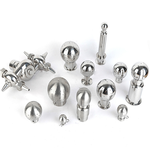 Sanitary Stainless Steel Clamp Rotary Cleaning Spray Ball