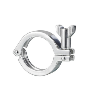 Sanitary 304 Pipe Single Pin Clamp Ferrule Assembly