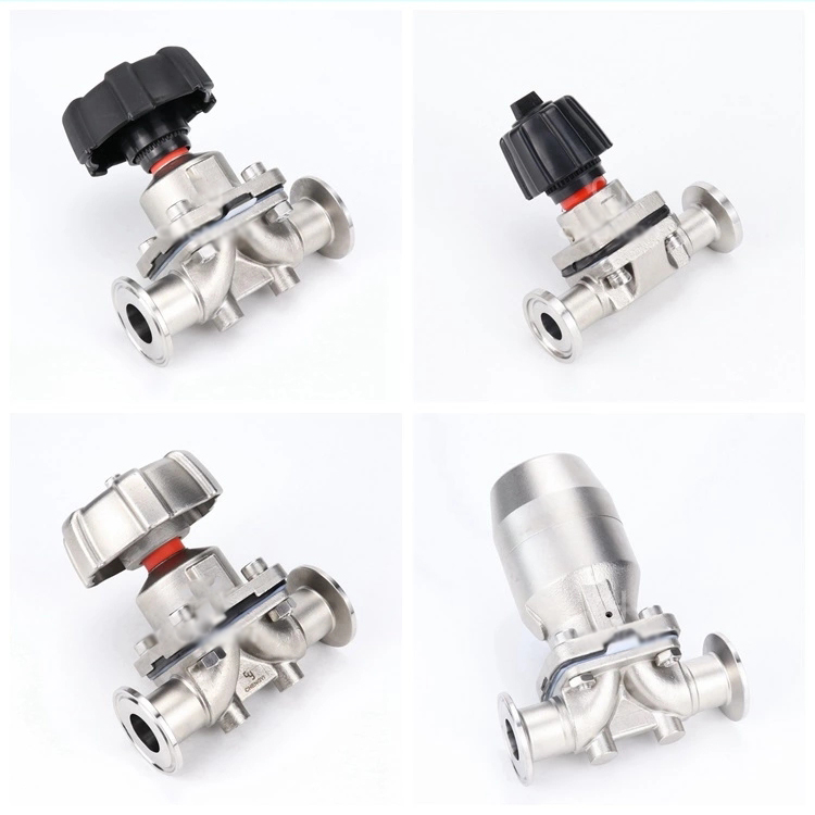 304 316L Sanitary Stainless Steel Manual Diaphragm Valve Buy 304 316L
