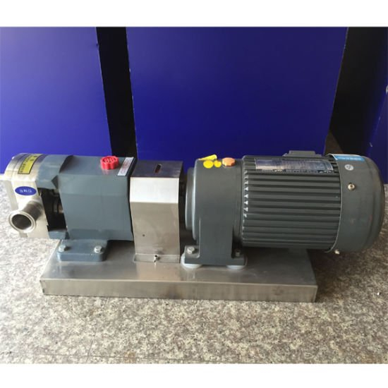 Zb3a6 0.75kw 316ss Sanitary Stainless Steel Food Grade Lobe Pumps